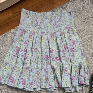 Floral skirt